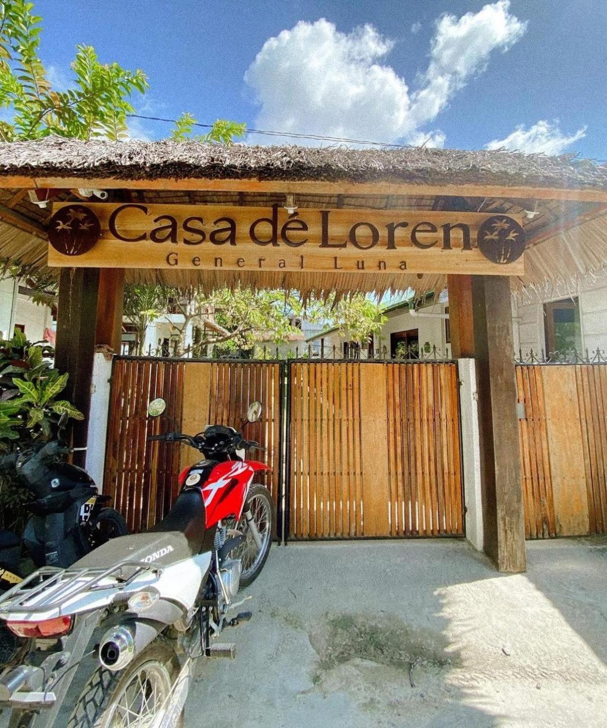 Casa De Loren General Luna  Extérieur photo